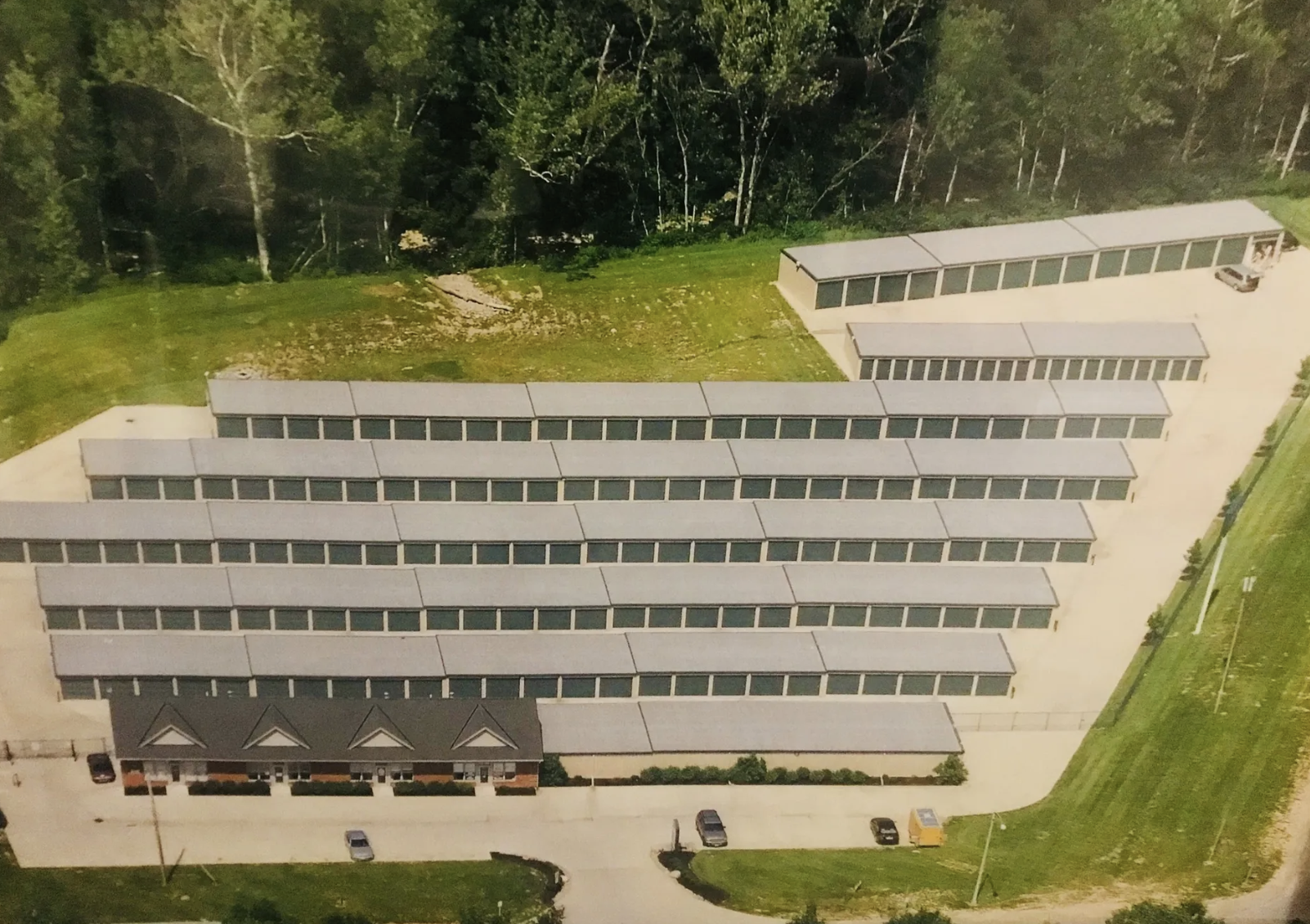 Aerial view of Eastside Storage in Batavia, OH